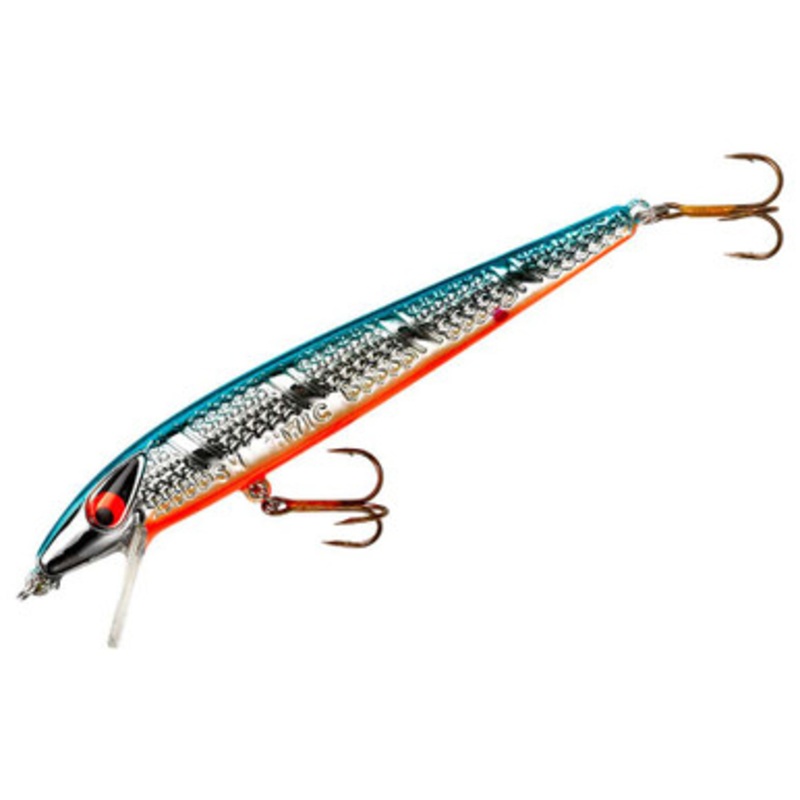 Smithwick ASDRE12 Suspending Super Rogue Jr. 4 1/8in 32OB Chrome/Blue Back/Orange Belly