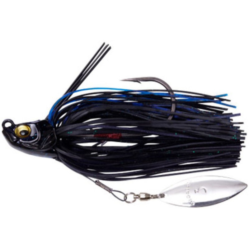 Megabass Uoze Swimmer Swim Jig – 5/8oz – Black Blue