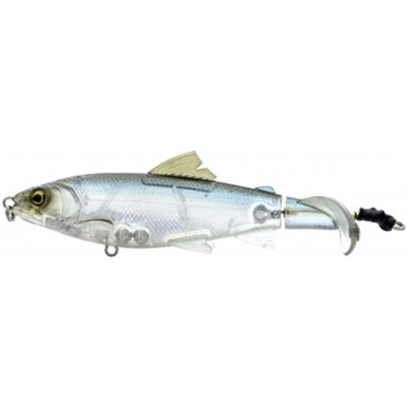 Savage Gear 3D Magnum Smash Tail – 6-3/4in – Ghost Minnow
