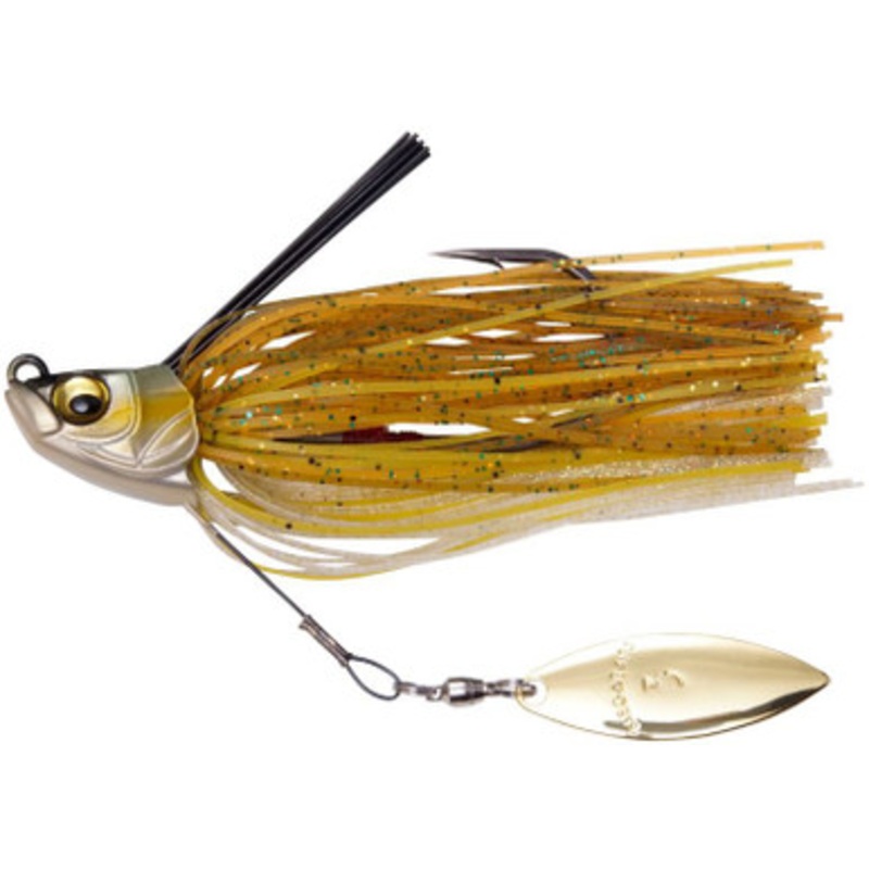 Megabass Uoze Swimmer Swim Jig – 1/2oz – Golden Shiner