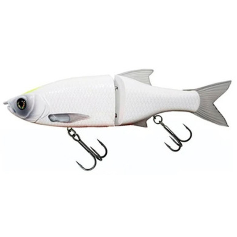 Molix Glide Bait Swimbait – 7in – White Target