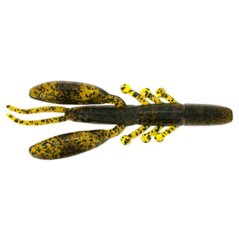 Damiki AIRCW-4 Aircraw 4in Soft Bait Green Pumpkin Black