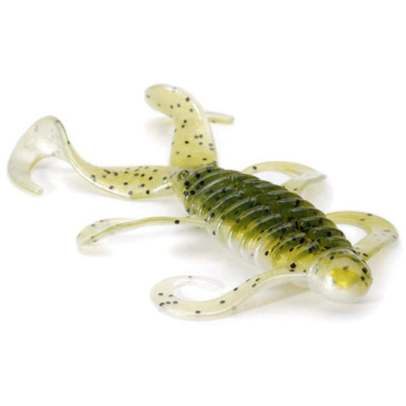 MegaStrike Mega Bug 4.5” Soft Plastic Lures Watermelon Pearl Belly