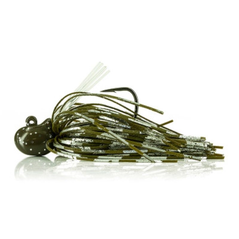 Molix Nano Jig – 1/8oz -Green Pumpkin Flash