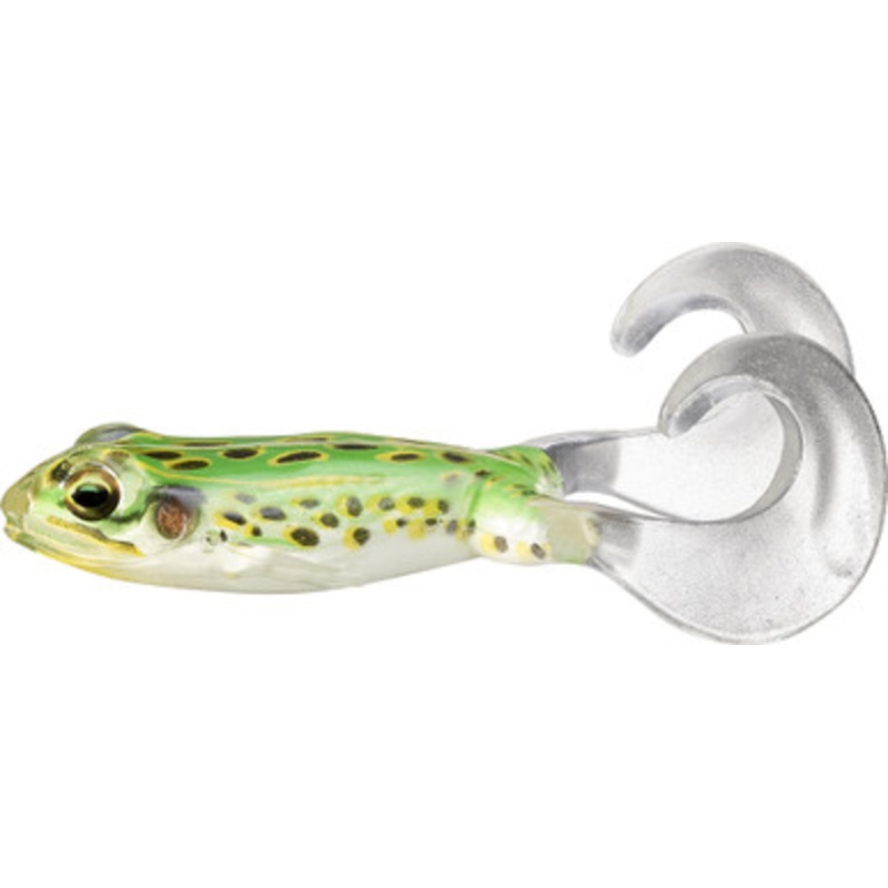 LIVETARGET Freestyle Frog – 3-1/2in – Floro Green/Yellow