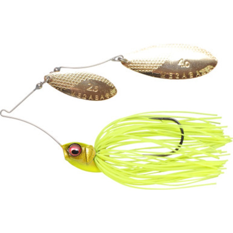 Megabass V9 Spinnerbait – 1/2oz – Chartreuse Shiner