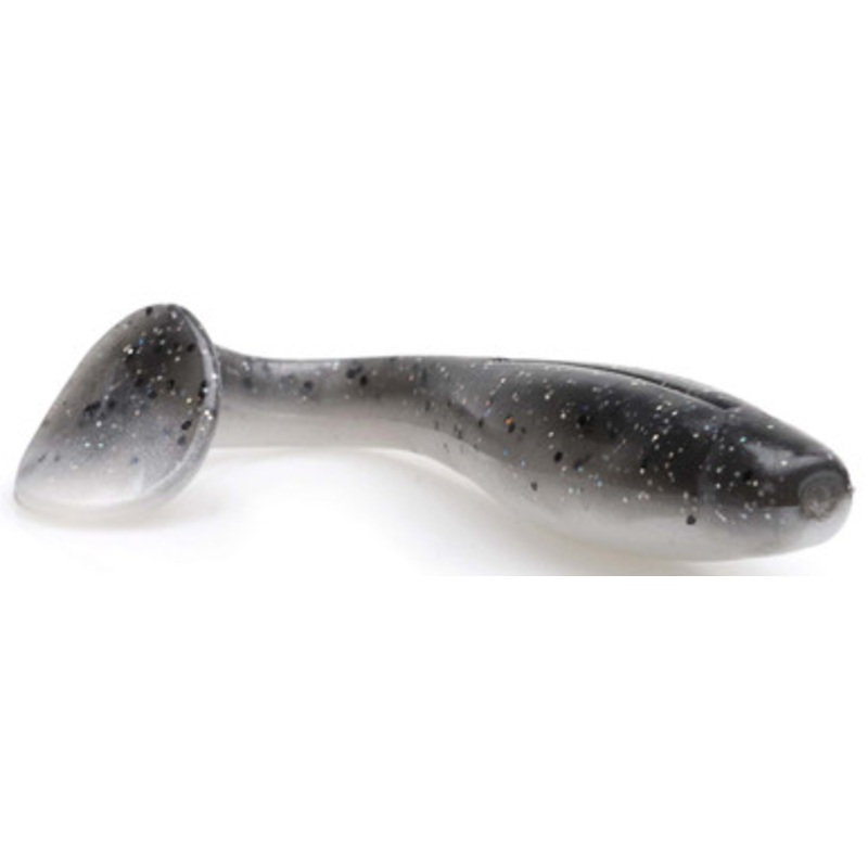 MegaStrike 4” Fat Shad Swim Baits Laminate Smoke Shad
