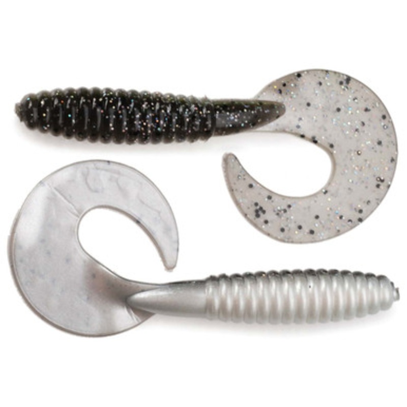MegaStrike MegaGrub 5” Soft Plastic Lures Laminate Smoke