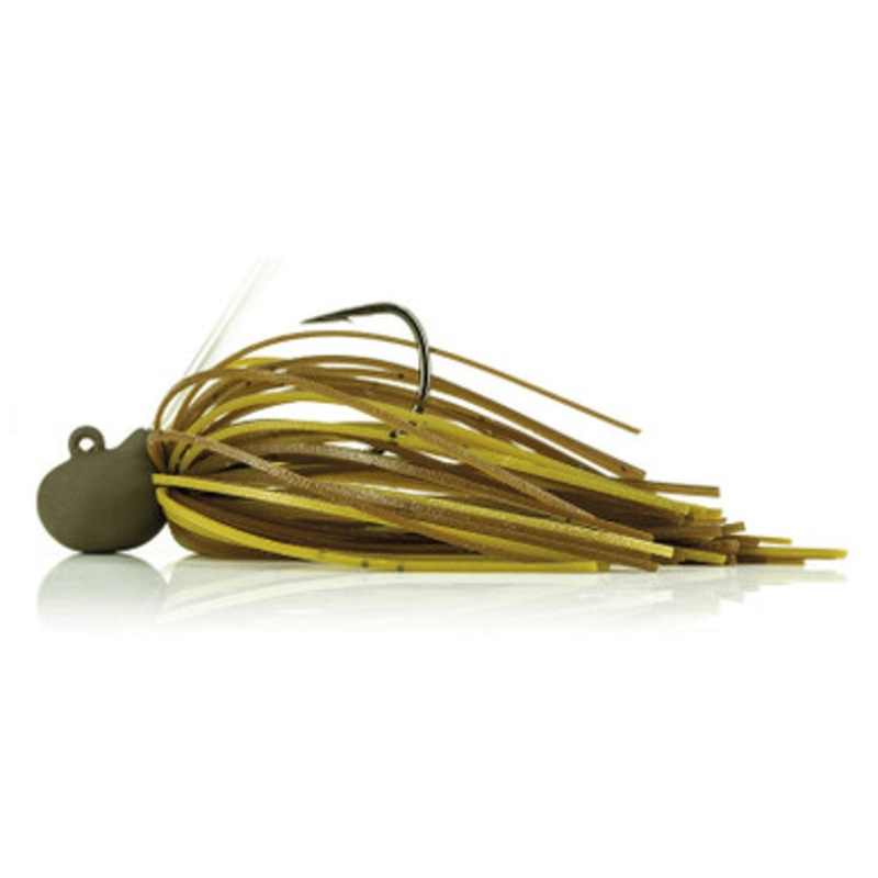 Molix Nano Jig – 1/8oz – Green Pumpkin Special