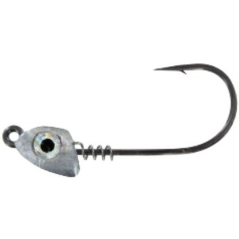 Mustad Impact Spring Jig Head – 1/16oz – Plain