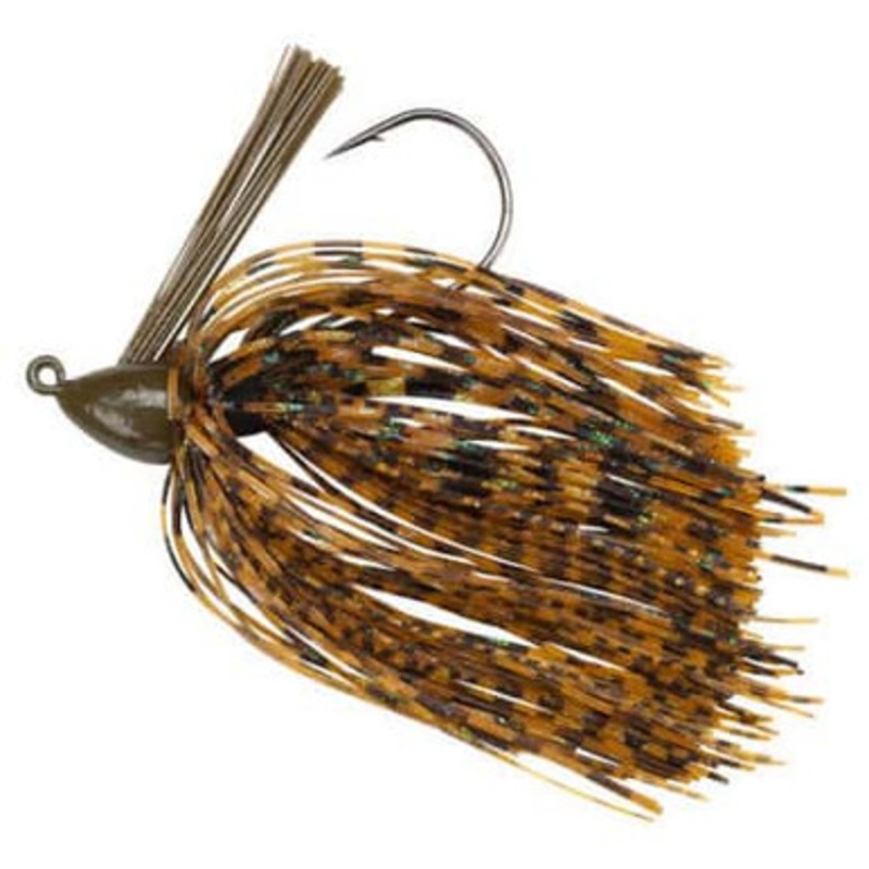 Booyah BYBBJ5 Baby Boo 5/16oz Jig 605 Green/3D Green Pumpkn