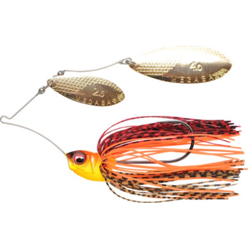 Megabass V9 Spinnerbait – 3/8oz – Fire Shad