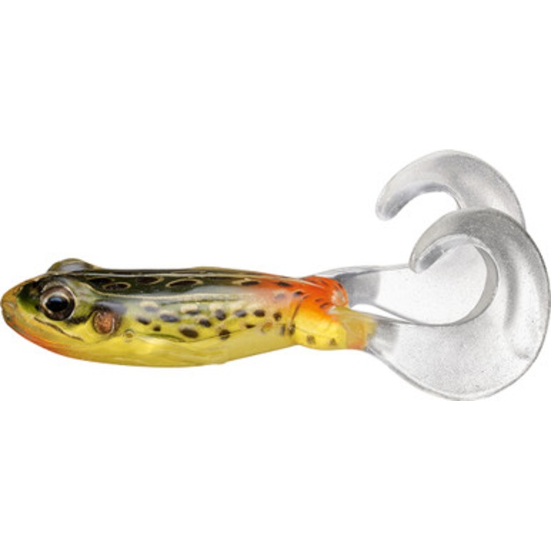 LIVETARGET Freestyle Frog – 3-1/2in – Emerald/Red