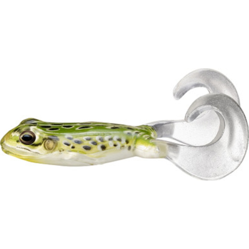 LIVETARGET Freestyle Frog – 3-1/2in – Green/Yellow