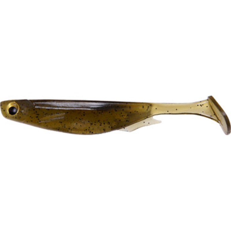 Megabass Spark Shad – 3in – Green Pumpkin