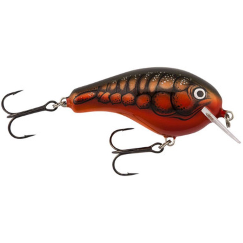 Bagley BB2-RCW Balsa B2 Crankbait – 2-3/8 in. – Red Crawdad