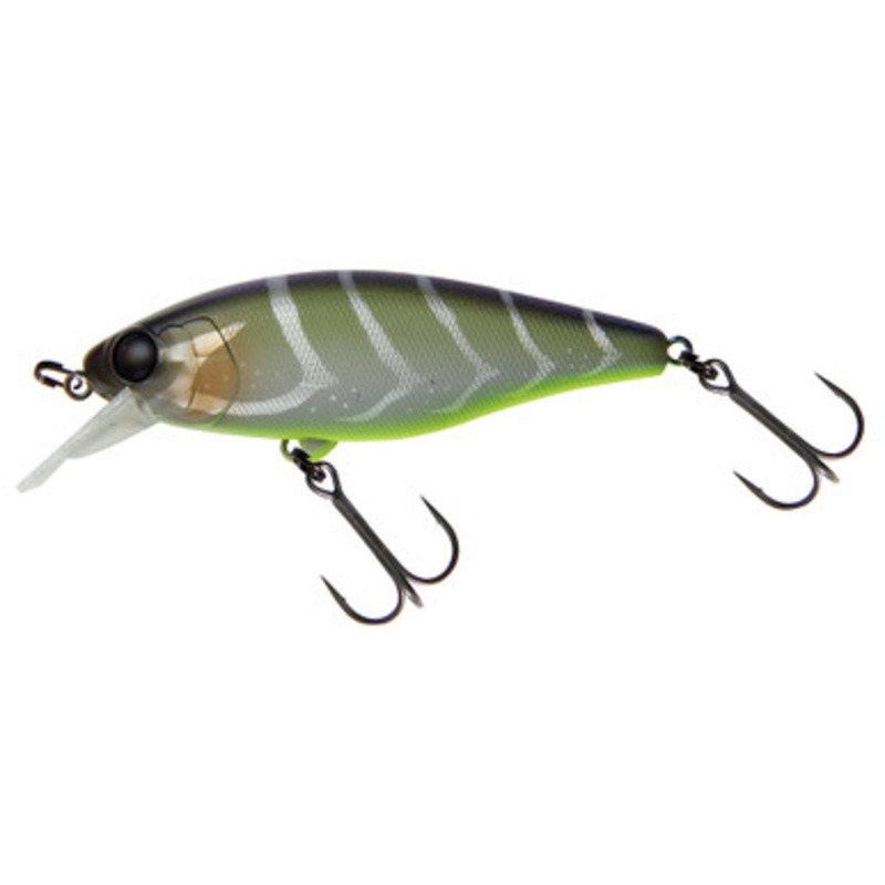 Jackall Chubble Minnow Shaped Crankbait – 1/2oz – Black Back Craw