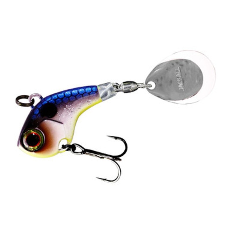 Jackall Deracoup Tail Spin Jig – 3/4oz – Clear Shad