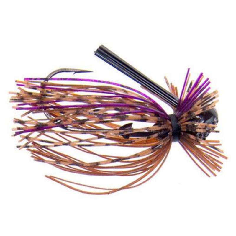 All-Terrain Tackle ATFJ629 Finesse Jig Lure – 1/4 oz. – Peanut Butter & Jelly