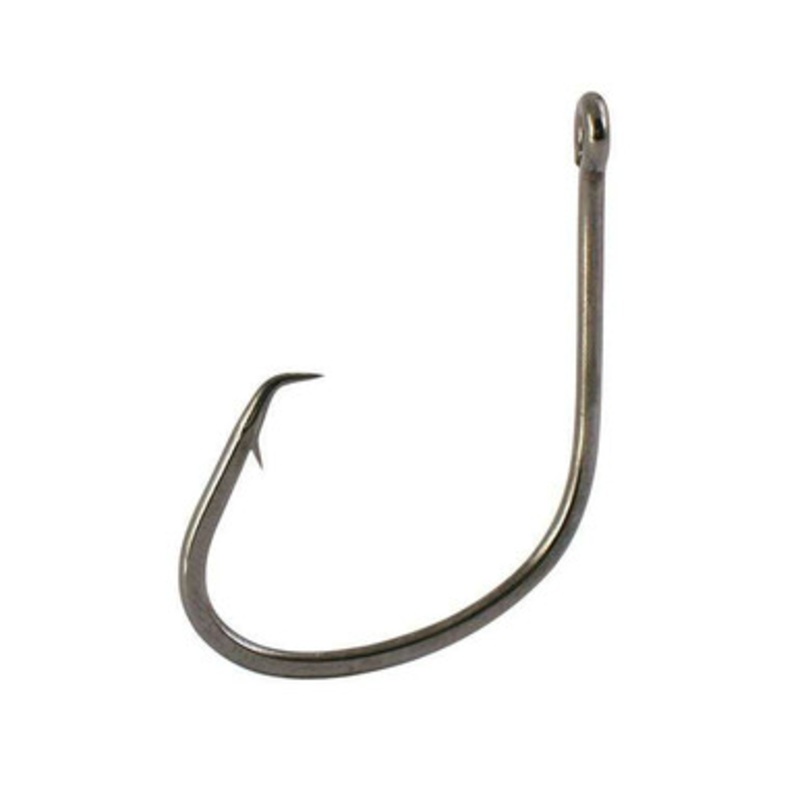 Addya Hooks A80BN Wide Bite Inline Circle Hook – 14/0