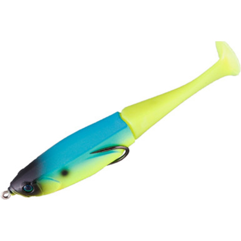 Jackall JGRIN-BCH Topwater Grinch – Blueback Chartreuse Shad
