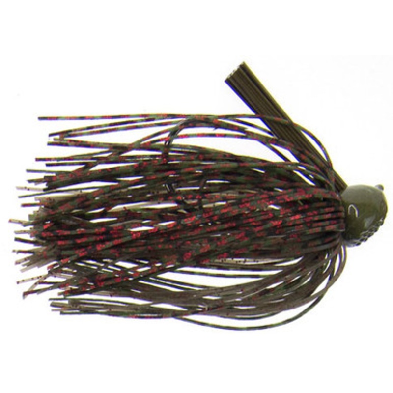 All-Terrain Tackle RATJ601 Rattling A.T. Jig – 3/8 oz. – Watermelon/Red Flake