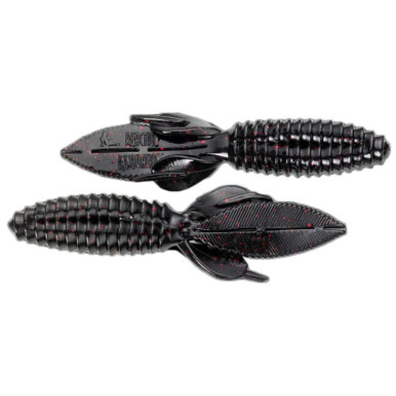 Reaction Innovations Double Wide Beaver – Black/Red Flake