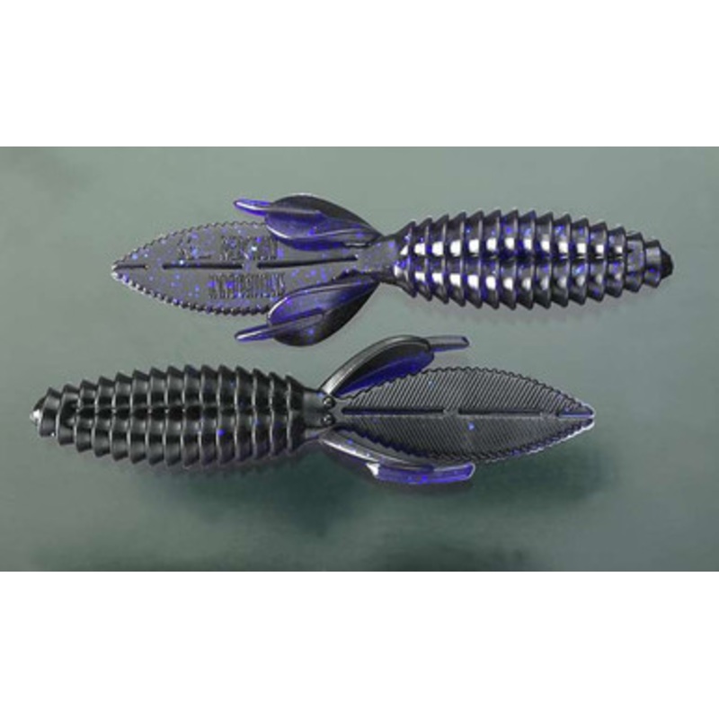 Reaction Innovations Sweet Beaver Bait – Black Light 10pk