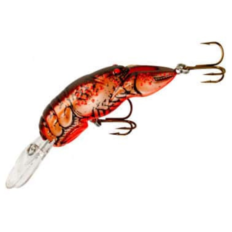 Rebel D74 Big Craw 2 5/8in Crankbait 435 Cajun Crawfish