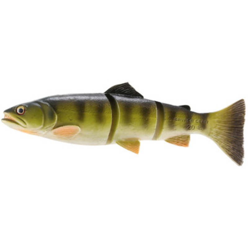 Savage Gear 3D Line Thru Trout – 6in – Sinking – Yellow Perch