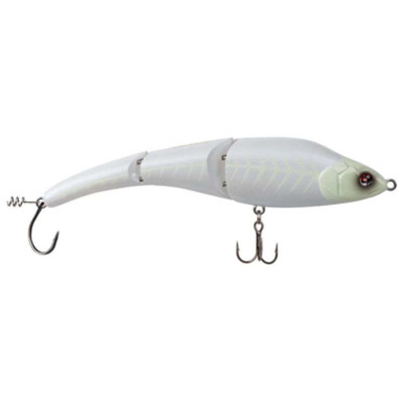 Sebile Magic Swimmer Lure – 6-1/2in Slow Sinking Ghostescent