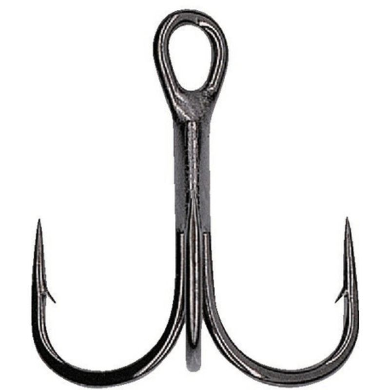 Hayabusa Premium Treble Hook – BlackNickel – 8