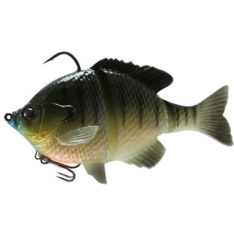 Savage Gear 3D Bluegill – 4in Slow Sinking – Dark Gill