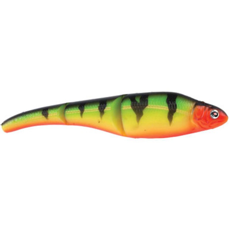 Sebile Magic Swimmer Soft Bait – 4-1/2in Fire Tiger Gold