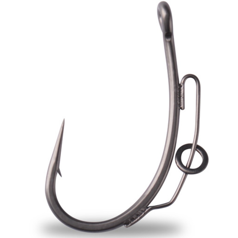 Mustad BBS-60556NP BBS Curved Shank Elite Carp Hook – 6 – 5 Pack