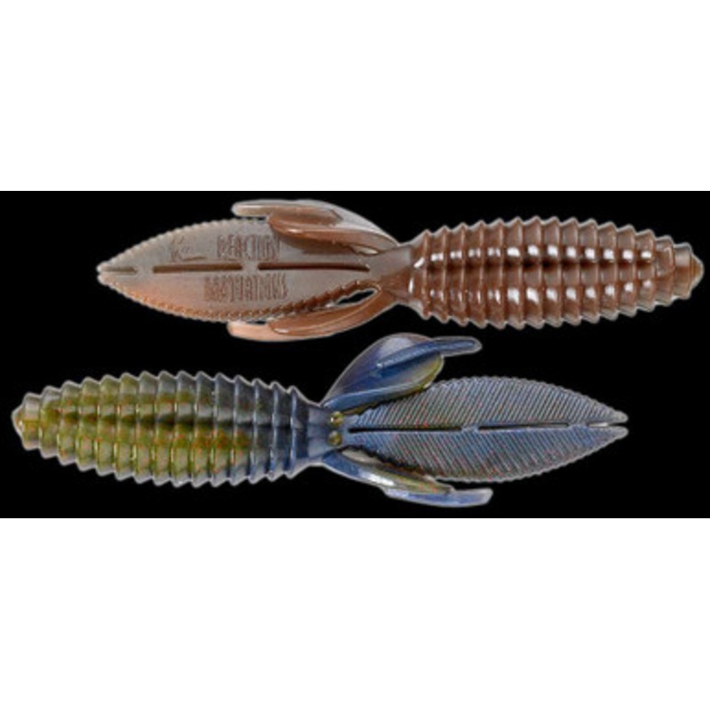 Reaction Innovations Sweet Beaver Bait – Magic Craw Red 10pk