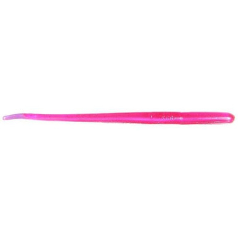 Roboworm SR-H4HR Straight Tail Worm – 6 in. – Plum Berry