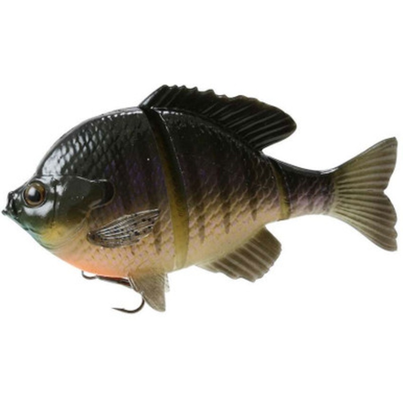 Savage Gear 3D Line-Thru Bluegill – 6in Floating – Dark Gill