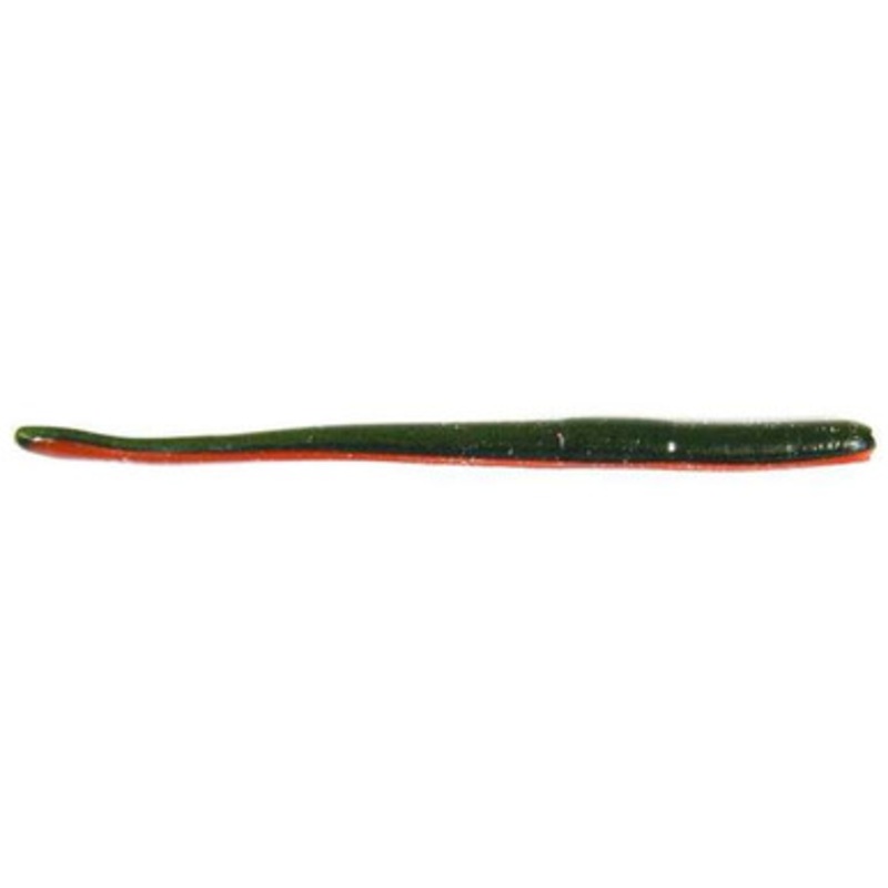 Roboworm ST-85JQ Straight Tail Worm – 4.5 in. – Prizm Perch