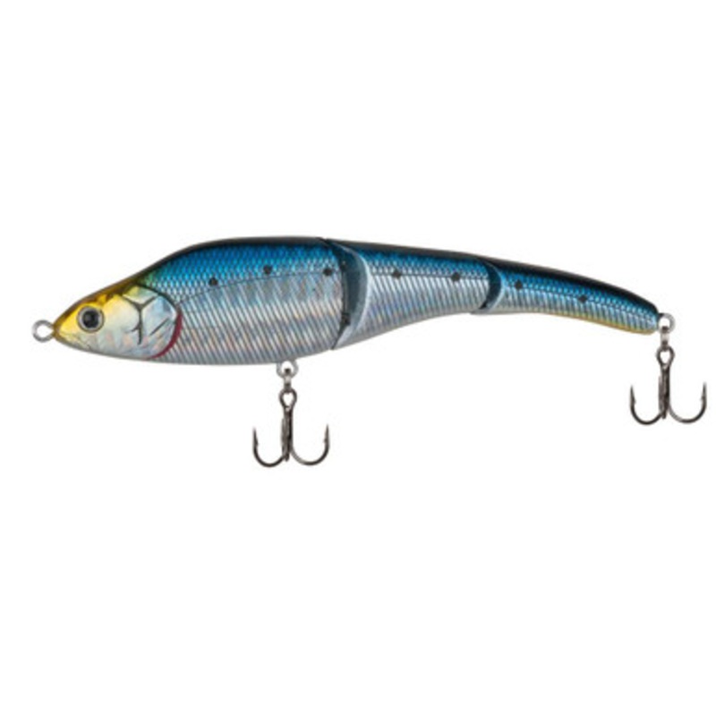 Sebile Magic Swimmer Lure – 3-3/4in Sinking Blue Dark Sardine