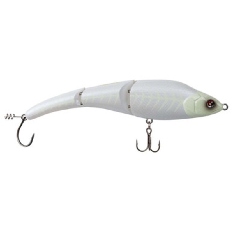 Sebile Magic Swimmer Lure – 7-1/2in Fast Sinking Ghostescent