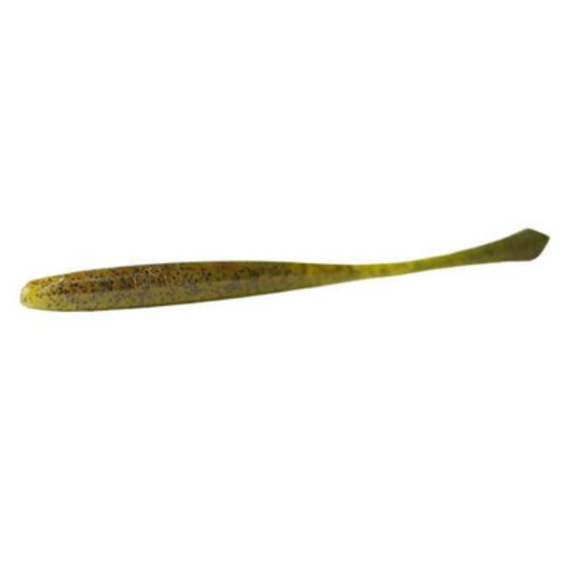 BioSpawn Plasma Tail Bait 4.5in – Green Pumpkin