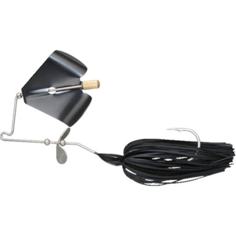 Jackall Firecracker Buzzbait – 3/8oz – Midnight Black