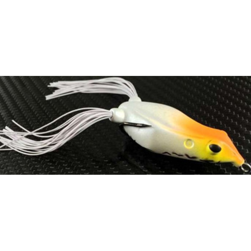 Reaction Innovations Swamp Donkey Topwater Frog Lure – Pearl White