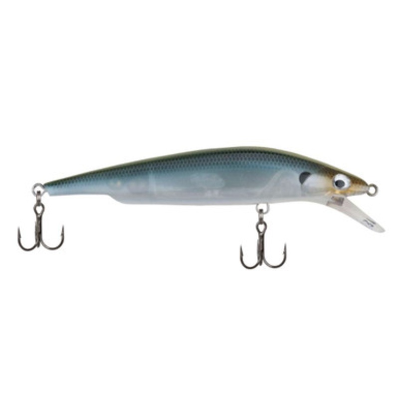 Sebile BMI-152-FL Bull Minnow Lure – Greenback Ghost
