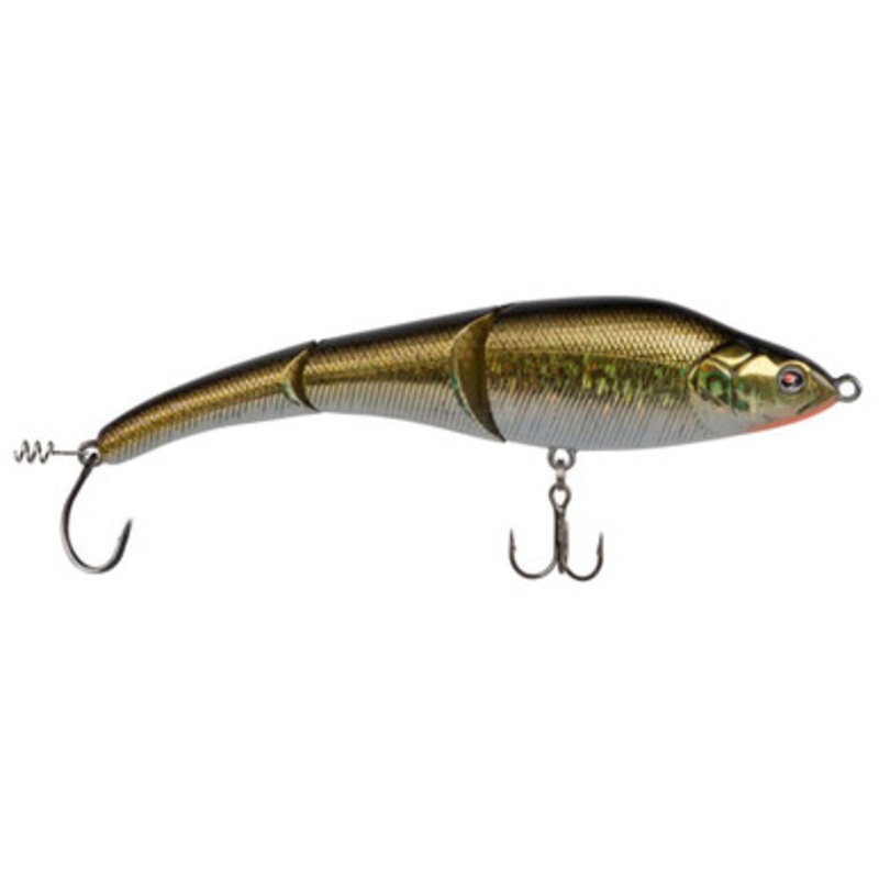 Sebile Magic Swimmer Lure – 6-1/2in Slow Sinking Nat Golden Shiner