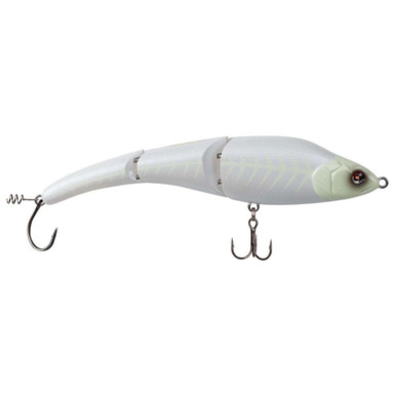 Sebile Magic Swimmer Lure – 9in Slow Sinking Ghostescent