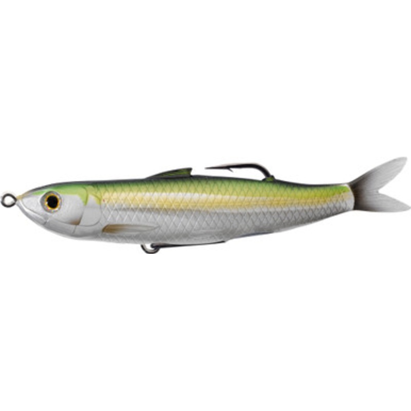 LIVETARGET Hollow Body Shiner – 5-3/8in – Metallic Lemon Lime