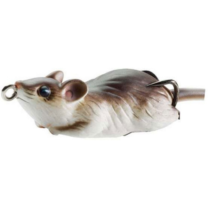 LIVETARGET Lures Field Mouse MHB60T Surface 2 1/4” 403 Black/White
