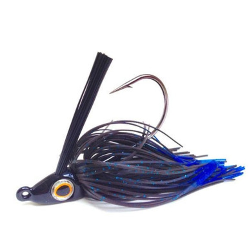 Radar Lures R1 Swim Jig – 1/4oz – Black N Blue